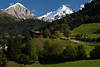Matrei in Osttirol Berge Alpenblick im Tauerntal unter weien Gipfeln