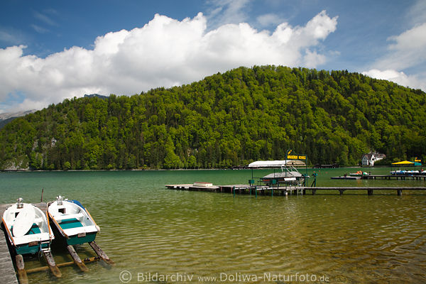 Strobl Wasserlandschaft Foto Karibik am Wolfgangseeufer in Salzkammergut unter Brgl