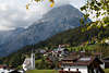 Msern Dorfidylle Tirol Alpendorf in Berglandschaf