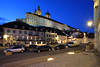 Melk Nachtfoto Altstadt Markplatz unter Burg Klosterfestung Skyline Bild