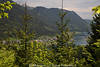 Weissensee Alpenpanorama Berge Landschaftsbild grne Bume Frhlingsblick Naturfoto