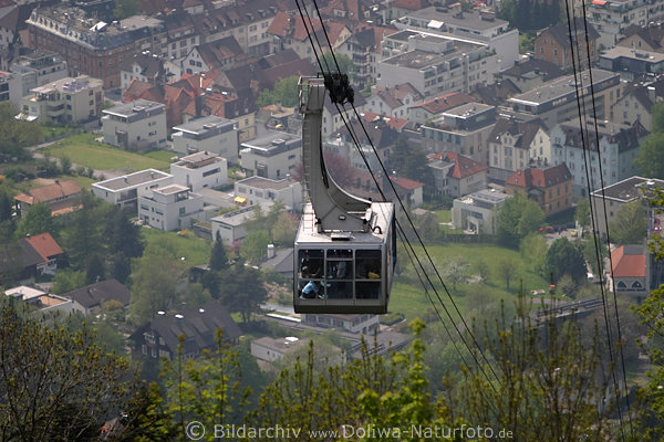 Pfnder-Lift Kabine Bregenz Talfahrt