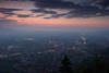 Dornbirn Nachtlichter Luftpanorama
